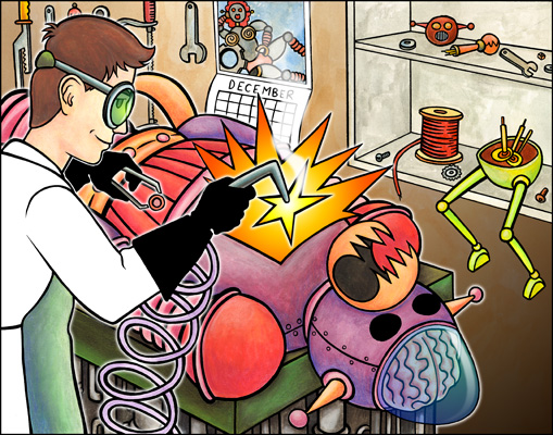 ink and watercolor techniques. ink, marker, watercolor