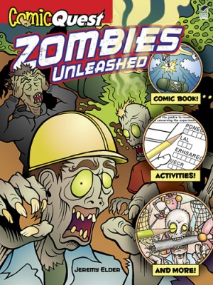 Zombie Comic Activity Book
